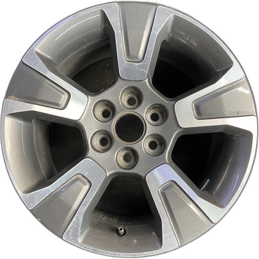 17" COLORADO 15-16 17x8, , opt R28 Original OEM Wheel Rim - Front View