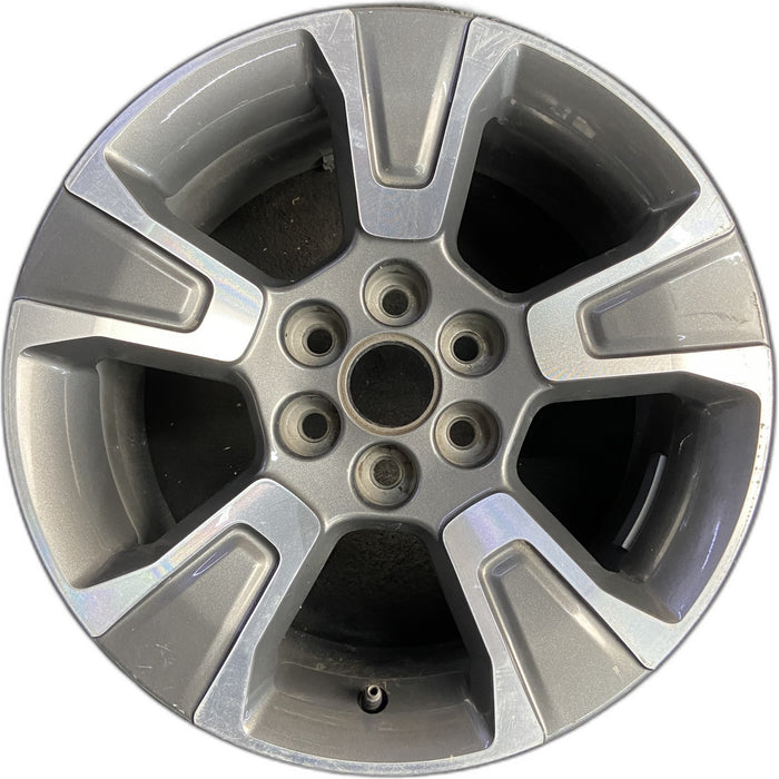 17" COLORADO 15-16 17x8, , opt R28 Original OEM Wheel Rim - Front View