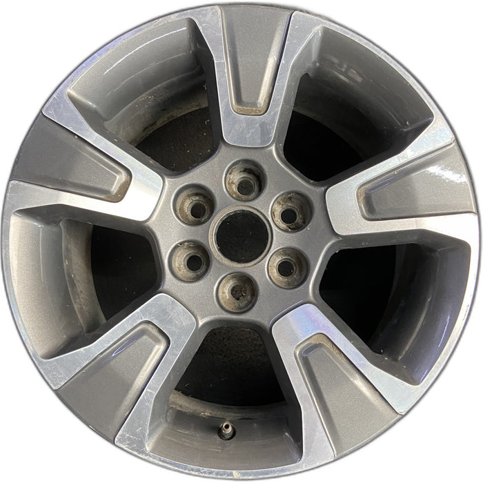 17" COLORADO 15-16 17x8, , opt R28 Original OEM Wheel Rim - Front View