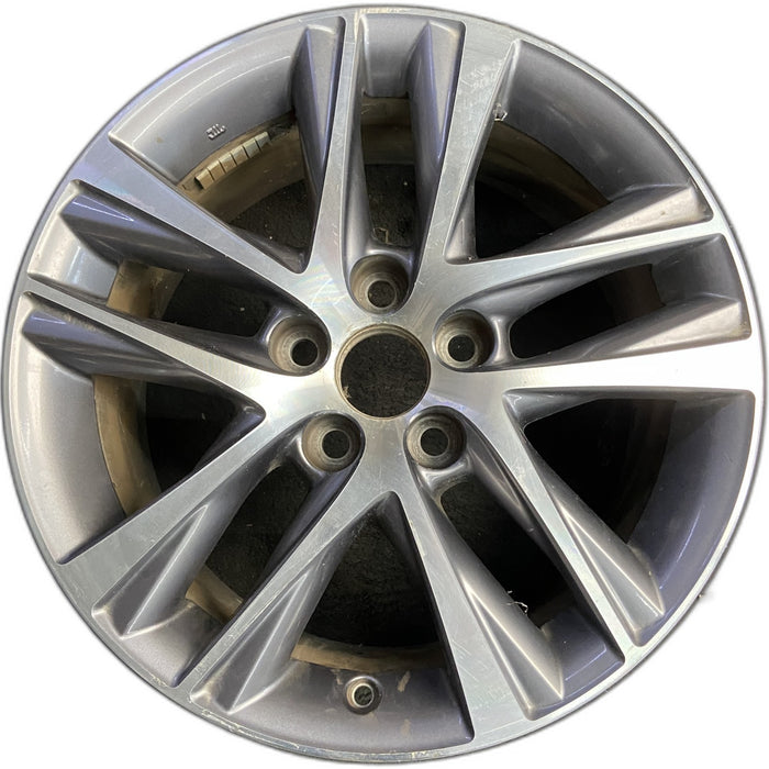 17" LEXUS IS200T 17 17x7.5 , Original OEM Wheel Rim - Front View