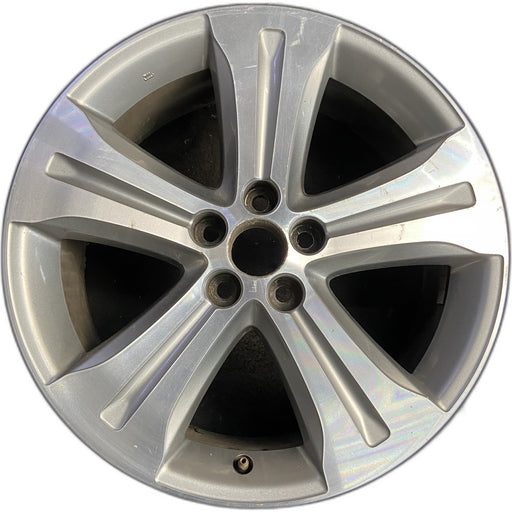 19" HIGHLANDER 08-13 19x7.5 , 5 spoke, gray inlay Original OEM Wheel Rim - Front View