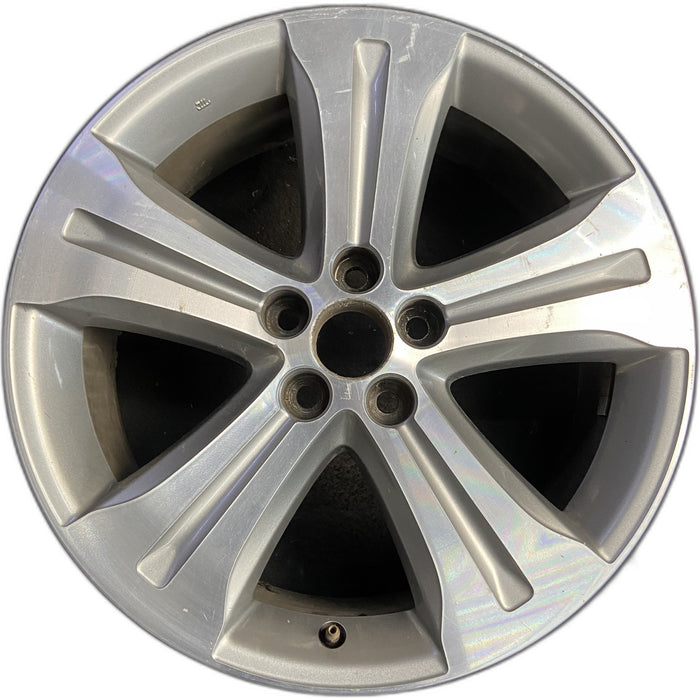 19" HIGHLANDER 08-13 19x7.5 , 5 spoke, gray inlay Original OEM Wheel Rim - Front View