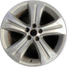 19" HIGHLANDER 08-13 19x7.5 , 5 spoke, gray inlay Original OEM Wheel Rim - Front View