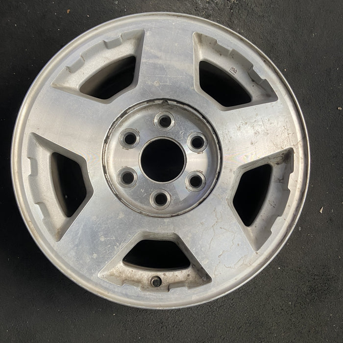 17" SILVERADO 1500 PICKUP 04 17x7.5, Original OEM Wheel Rim - Additional View