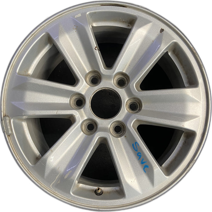 17" FORD F150 PICKUP 15-20 17x7.5, aluminum, Original OEM Wheel Rim - Front View