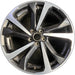 18" IMPREZA 20 18x7.5 , w/machined face, gray inlay Original OEM Wheel Rim - Front View