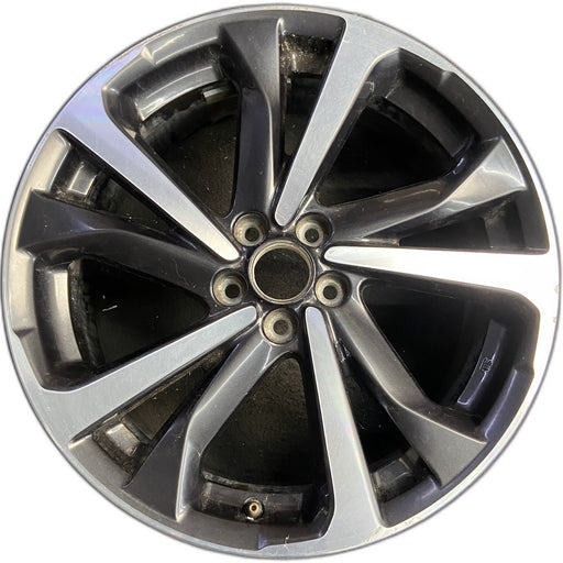 18" IMPREZA 20 18x7.5 , w/machined face, gray inlay Original OEM Wheel Rim - Front View