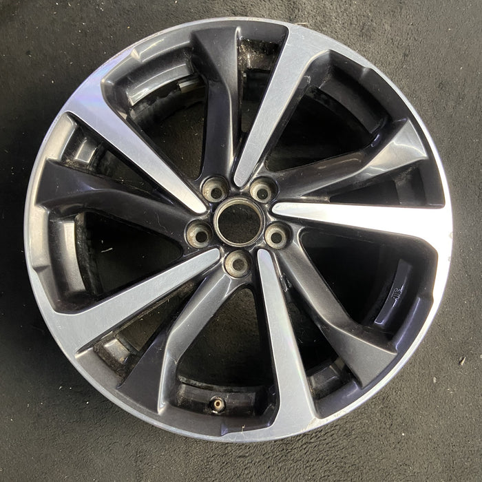 18" IMPREZA 20 18x7.5 , w/machined face, gray inlay Original OEM Wheel Rim - Additional View