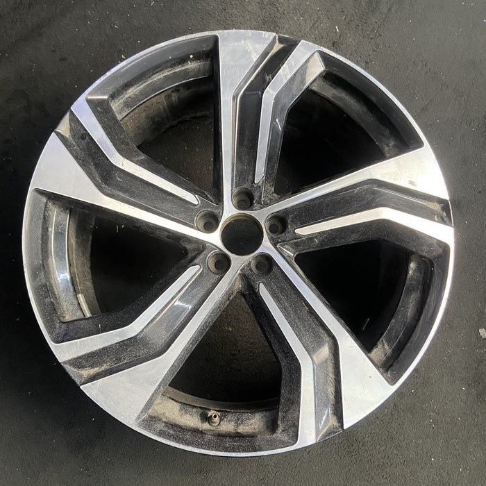 22" VOLVO XC90 20-25 22x9 , 5 grooved spoke Original OEM Wheel Rim - Additional View