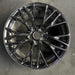 19" CORVETTE 15 front, 19x10, cast logo , black Original OEM Wheel Rim - Additional View