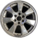 20" SIERRA DENALI 05-06 20x8.5, chrome, 7 spoke, flat flared spokes, factory - Front View