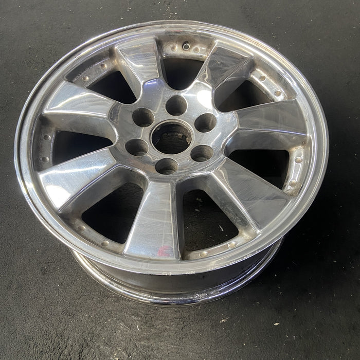 20" SIERRA DENALI 05-06 20x8.5, chrome, 7 spoke, flat flared spokes, factory - View 8