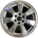 20" SIERRA DENALI 05-06 20x8.5, chrome, 7 spoke, flat flared spokes, factory - Front View