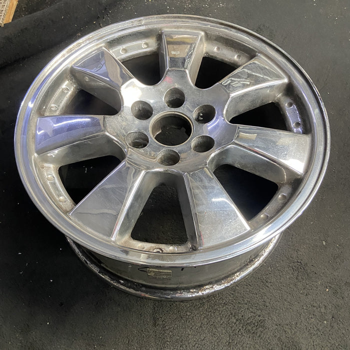 20" SIERRA DENALI 05-06 20x8.5, chrome, 7 spoke, flat flared spokes, factory - View 7