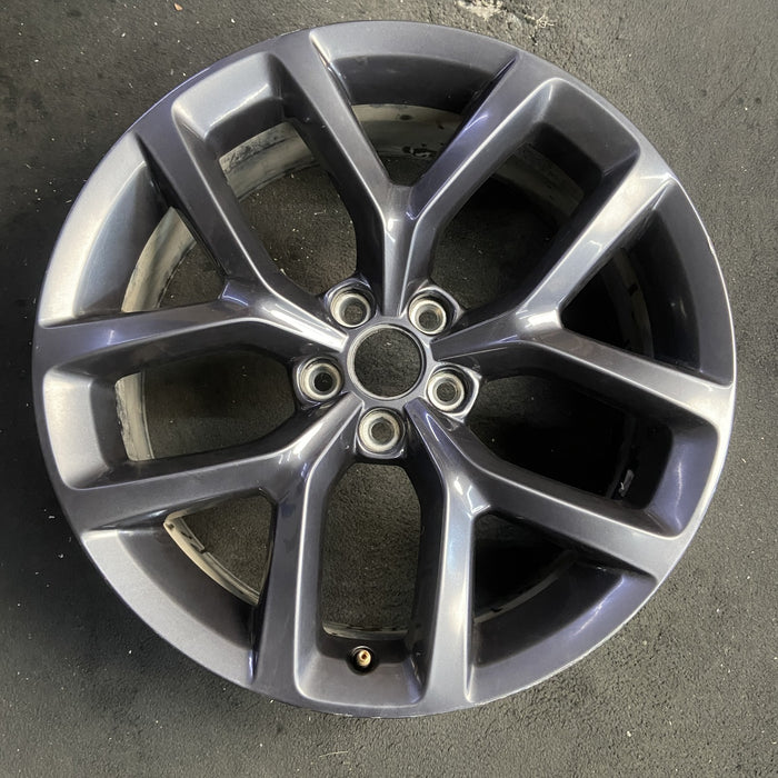 20" CHALLENGER 19-20 20x8 , , Y spoke, , black Original OEM Wheel Rim - Additional View