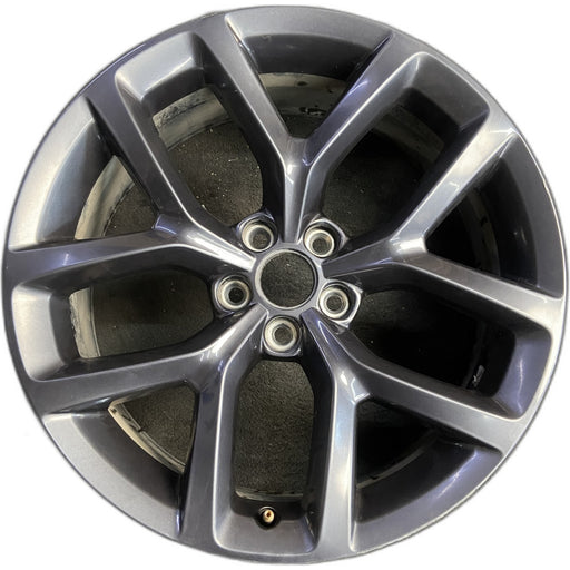20" CHALLENGER 19-20 20x8 , , Y spoke, , black Original OEM Wheel Rim - Front View