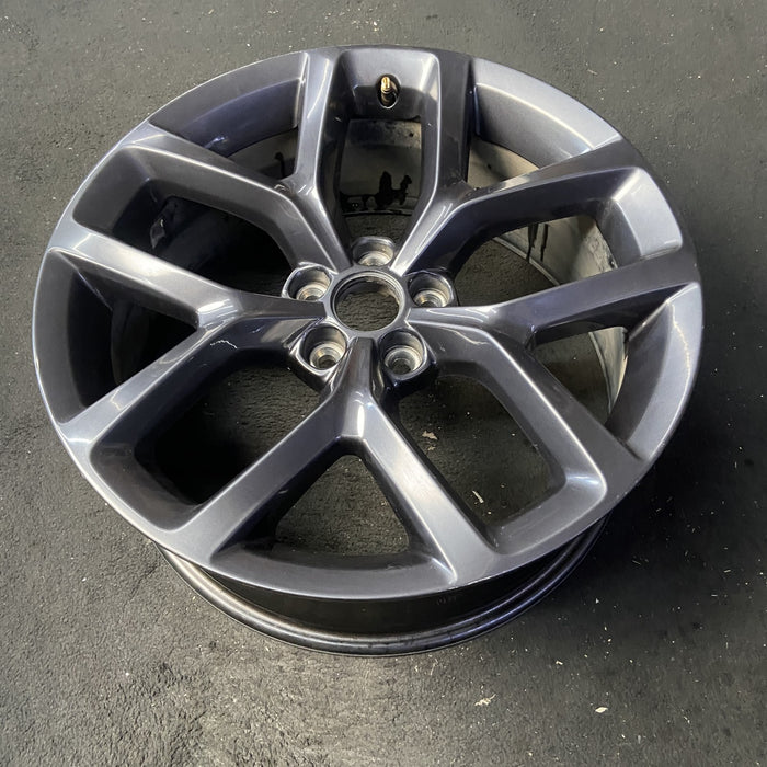 20" CHALLENGER 19-20 20x8 , , Y spoke, , black Original OEM Wheel Rim - View 8
