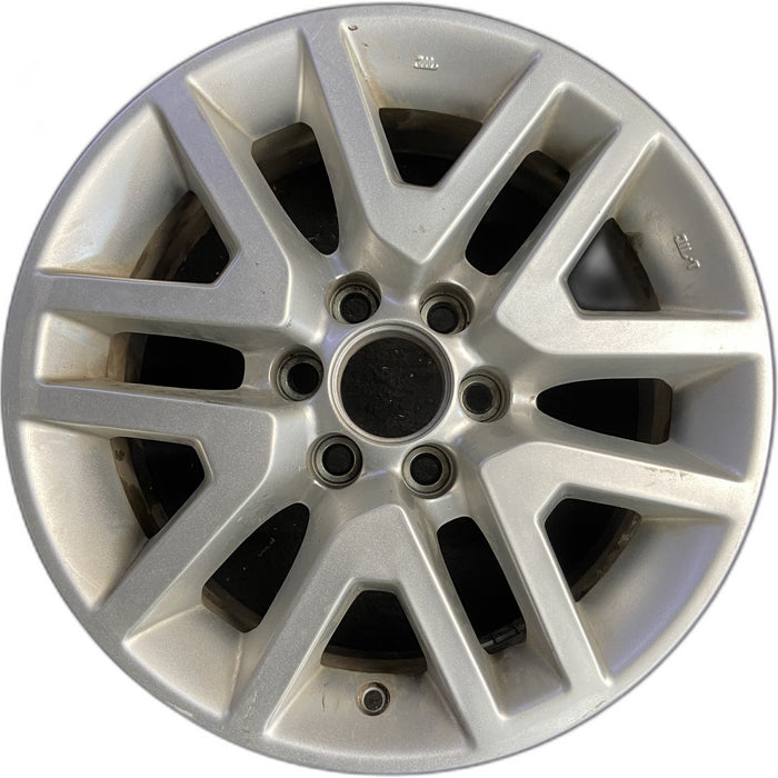 16" FRONTIER 14-21 16x7, alloy , open V spoke Original OEM Wheel Rim - Front View