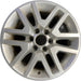 16" FRONTIER 14-21 16x7, alloy , open V spoke Original OEM Wheel Rim - Front View