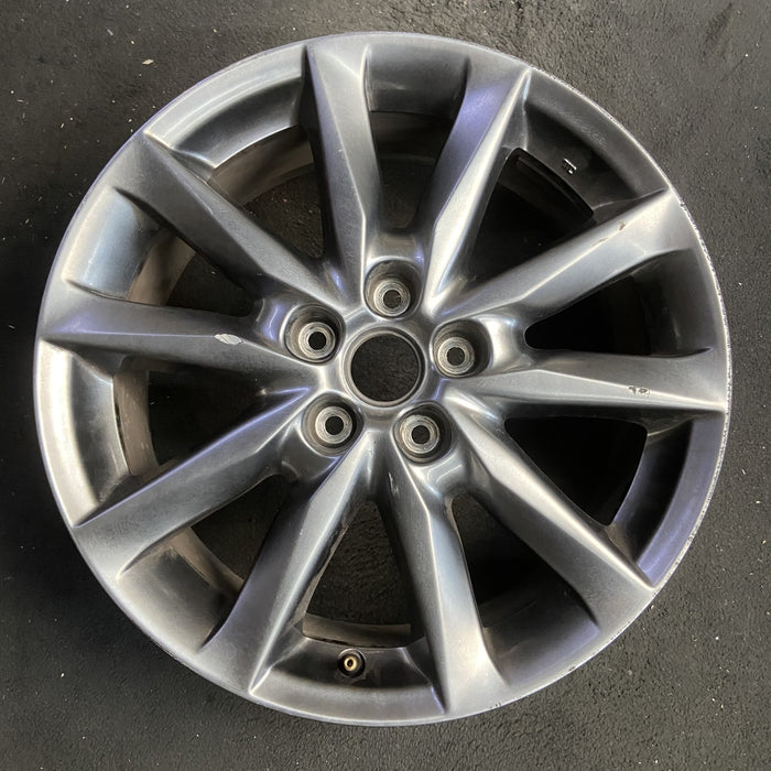 18" MAZDA 3 17-18 18x7 , dark silver Original OEM Wheel Rim - Additional View