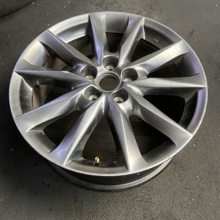 18" MAZDA 3 17-18 18x7 , dark silver Original OEM Wheel Rim - View 7