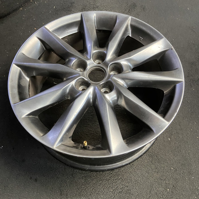 18" MAZDA 3 17-18 18x7 , dark silver Original OEM Wheel Rim - View 7