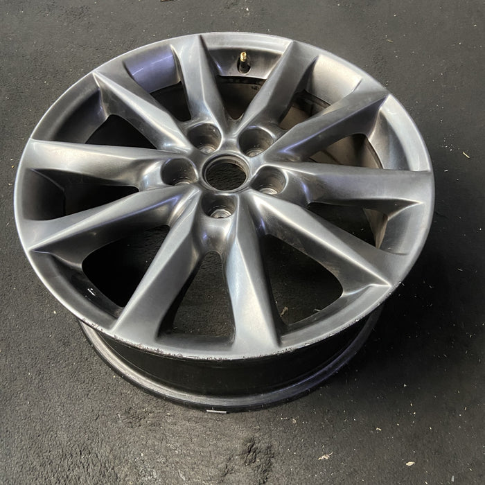 18" MAZDA 3 17-18 18x7 , dark silver Original OEM Wheel Rim - View 8