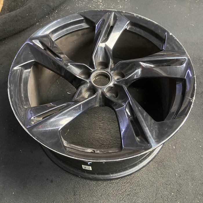 20" CAMARO 19-24 20x9.5, 5 twisted split spoke, black Original OEM Wheel Rim - View 7