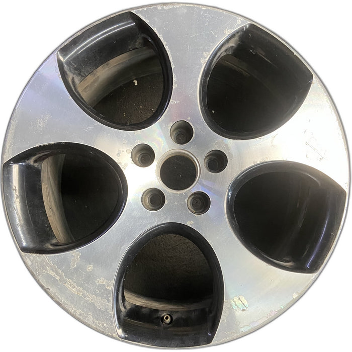 18" GOLF 06 VIN K , , 18x7.5 , 5 spoke, single , black pockets Original OEM - Front View