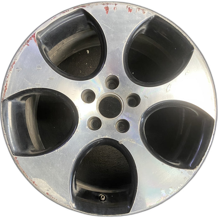 18" GOLF 06 VIN K , , 18x7.5 , 5 spoke, single , black pockets Original OEM - Front View