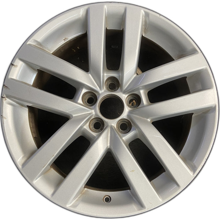18" HIGHLANDER 14-19 18x7.5 , 10 flat spoke Original OEM Wheel Rim - Front View