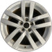 18" HIGHLANDER 14-19 18x7.5 , 10 flat spoke Original OEM Wheel Rim - Front View