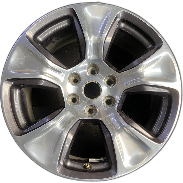 20" DODGE 1500 PICKUP 19-21 , 20x9, , 5 spoke, opt WRB Original OEM Wheel Rim - Front View