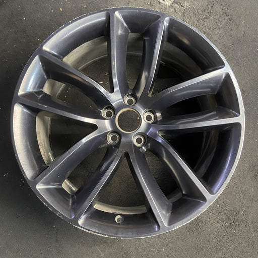 20" CHALLENGER 22 20x9 , , wide spoke, black Original OEM Wheel Rim - Additional View