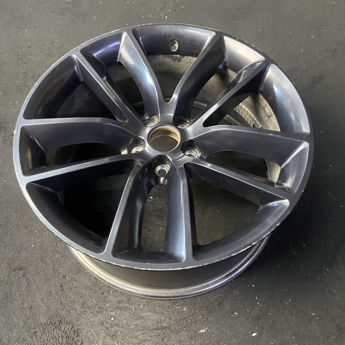 20" CHALLENGER 22 20x9 , , wide spoke, black Original OEM Wheel Rim - View 8
