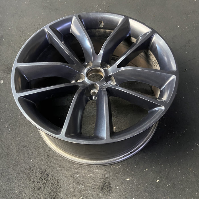 20" CHALLENGER 22 20x9 , , wide spoke, black Original OEM Wheel Rim - View 8