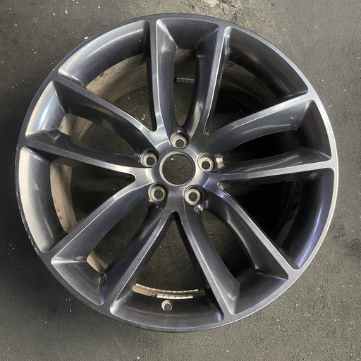 20" CHALLENGER 22 20x9 , , wide spoke, black Original OEM Wheel Rim - Additional View