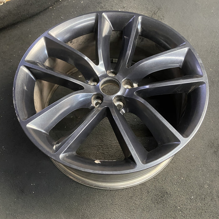 20" CHALLENGER 22 20x9 , , wide spoke, black Original OEM Wheel Rim - View 7
