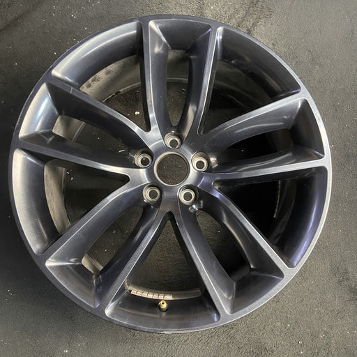 20" CHALLENGER 22 20x9 , , wide spoke, black Original OEM Wheel Rim - Additional View
