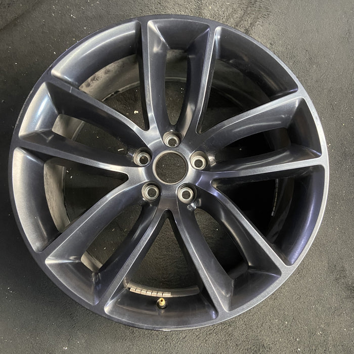 20" CHALLENGER 22 20x9 , , wide spoke, black Original OEM Wheel Rim - Additional View