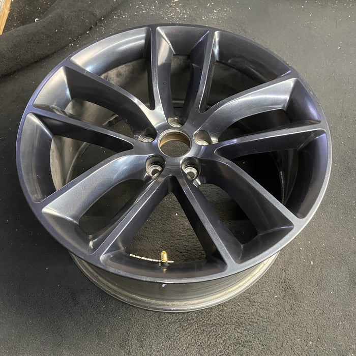 20" CHALLENGER 22 20x9 , , wide spoke, black Original OEM Wheel Rim - View 7
