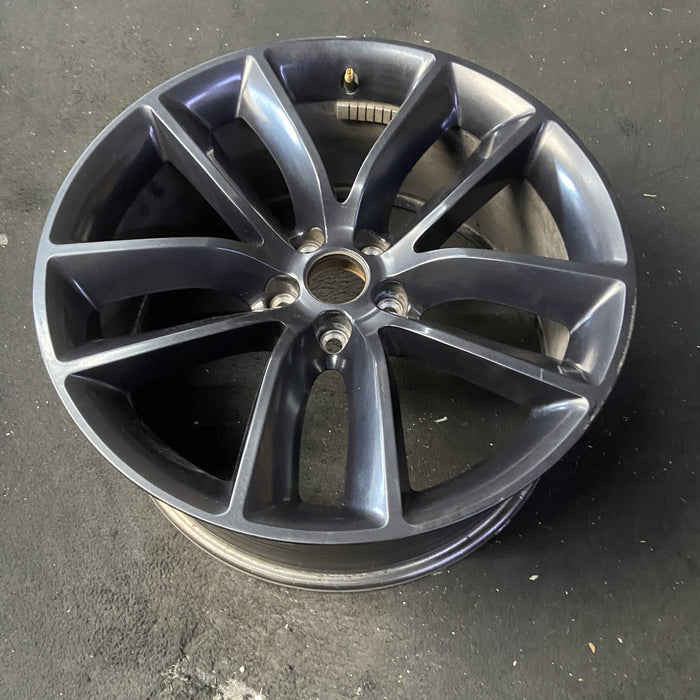 20" CHALLENGER 22 20x9 , , wide spoke, black Original OEM Wheel Rim - View 8