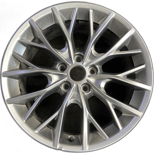 20" GRAND CHEROKEE 22 WL body , 20x8.5, 10 split spoke Original OEM Wheel Rim - Front View