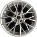 20" GRAND CHEROKEE 22 WL body , 20x8.5, 10 split spoke Original OEM Wheel Rim - Front View