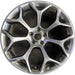 20" 300 15-22 20x8 , 7 Y spoke, polished Original OEM Wheel Rim - Front View