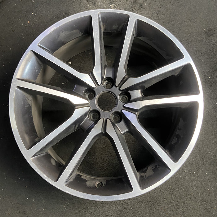 20" CHALLENGER 20 20x8 , , V spoke Original OEM Wheel Rim - Additional View