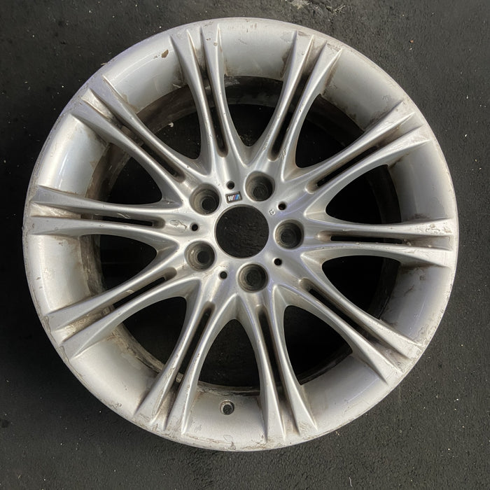 18" BMW 525i 06-07 18x8 , 10 spoke, grooved spoke , i Original OEM Wheel Rim - Additional View