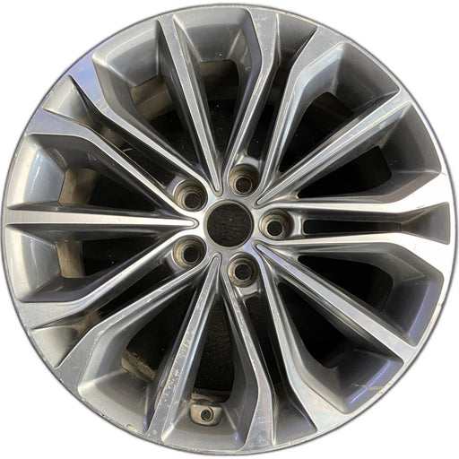 18" G80 17 18x8 Original OEM Wheel Rim - Front View