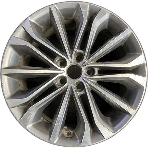 18" G80 17 18x8 Original OEM Wheel Rim - Front View