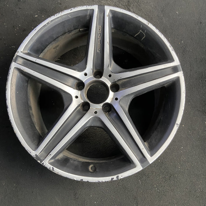 18" MERCEDES CLS-CLASS 08 219 Type; CLS550, 18x8.5, 5 spoke Original OEM Wheel - Additional View